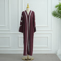 LM316 Cardigan Nœud Élégant - Vêtement Extérieur Modeste Premium