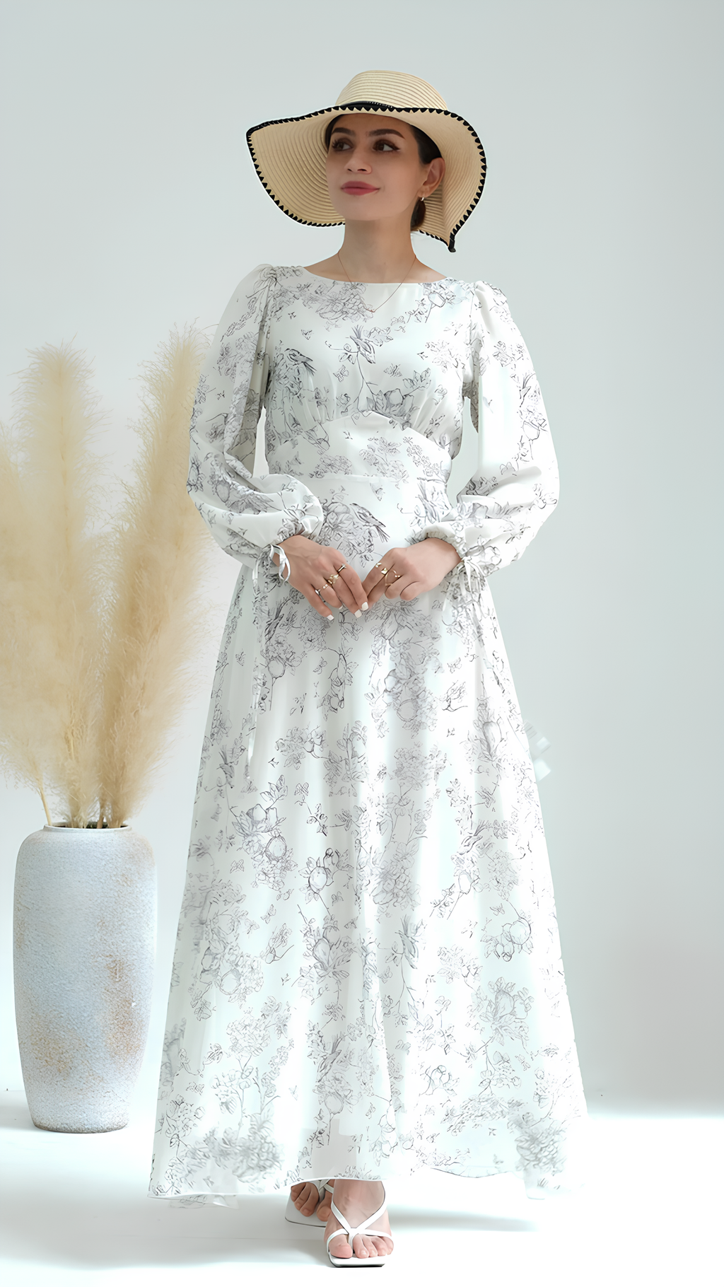 Robe Grâce Fleurie