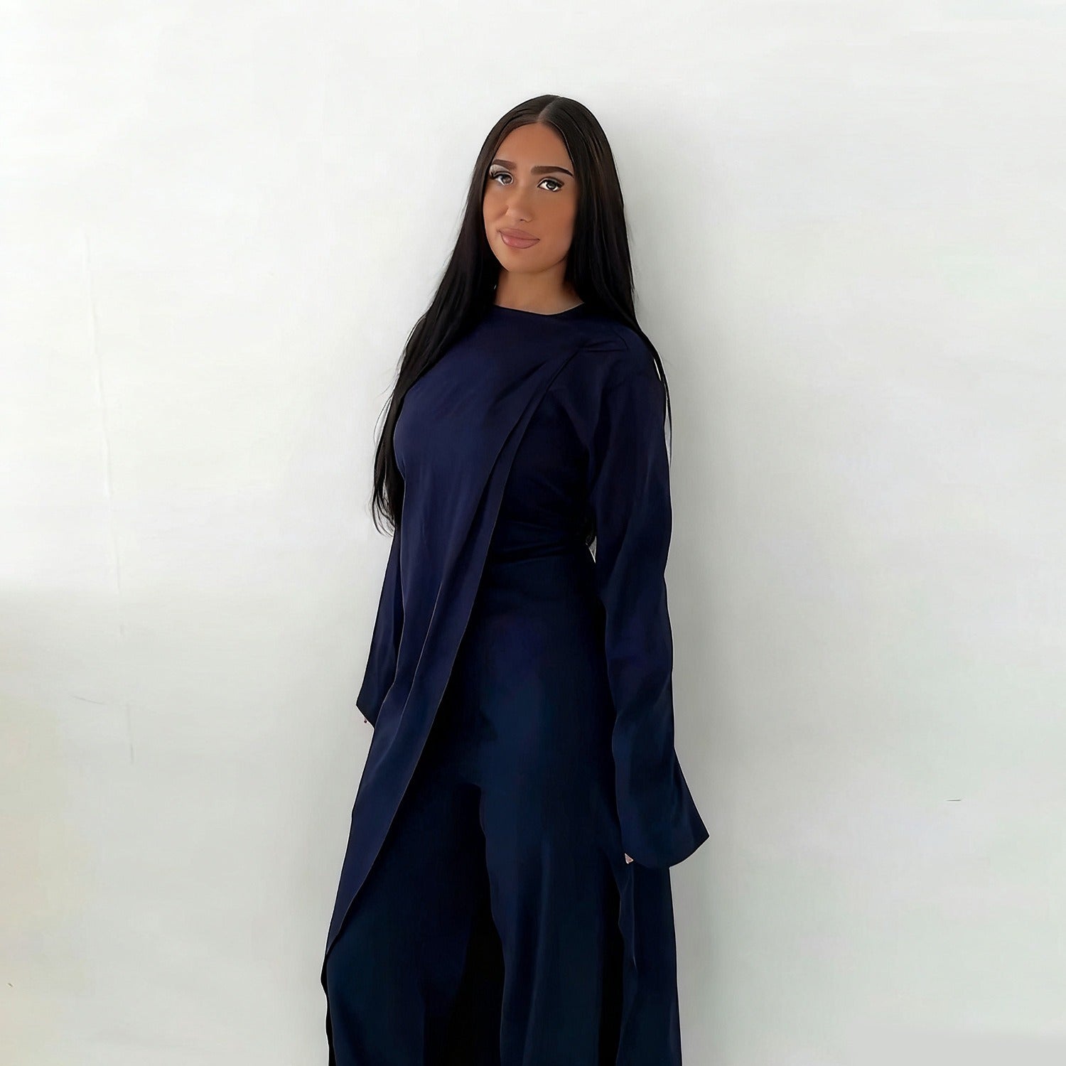 LM322 Ensemble Modeste 2 Pièces - Tenue Haut & Pantalon