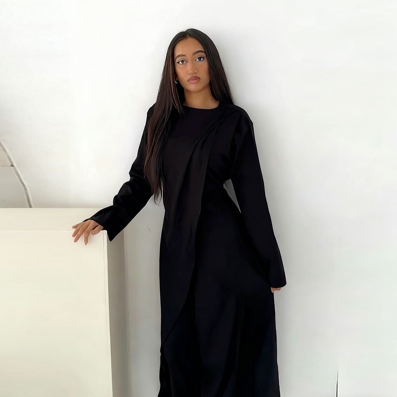 LM322 Ensemble Modeste 2 Pièces - Tenue Haut & Pantalon