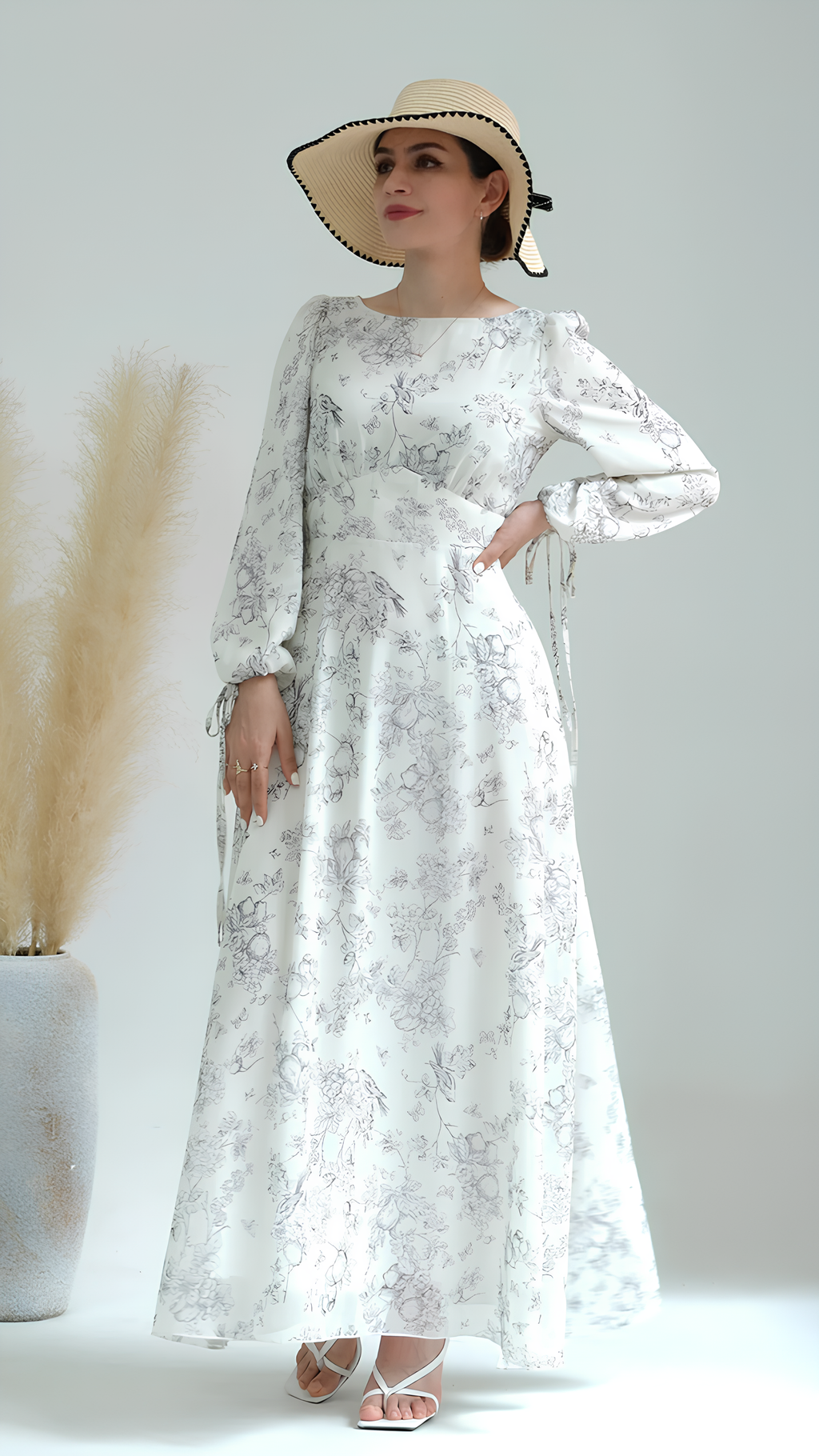 Robe Grâce Fleurie