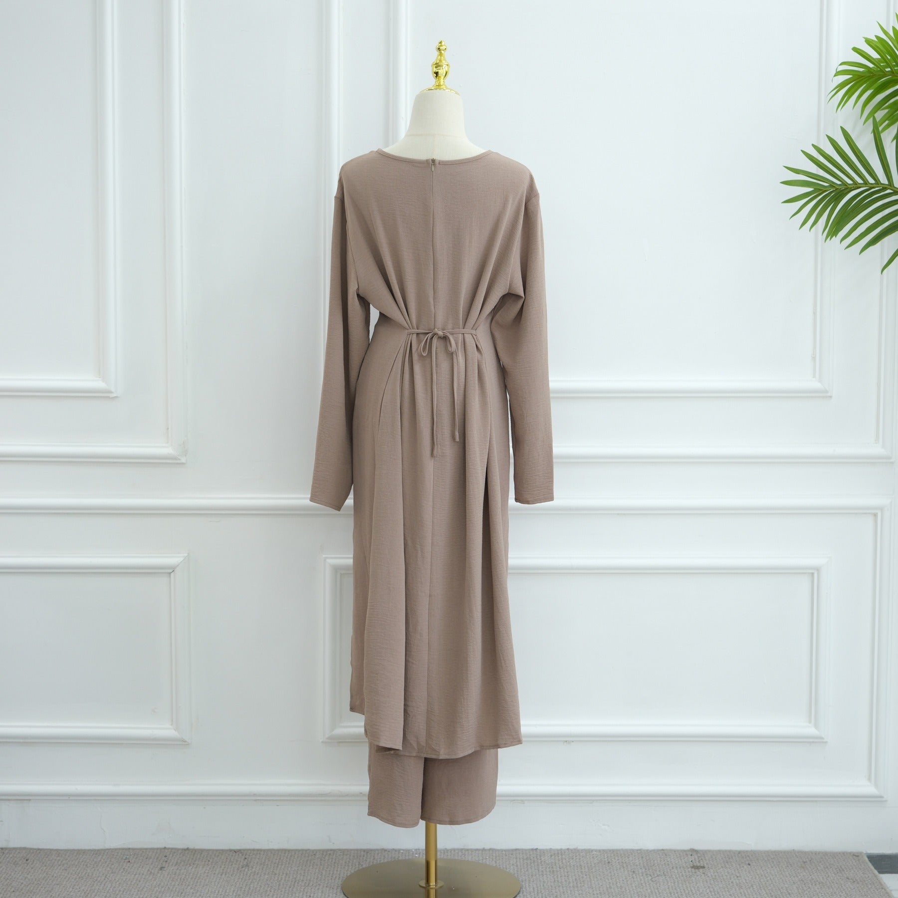 LM322 Ensemble Modeste 2 Pièces - Tenue Haut & Pantalon