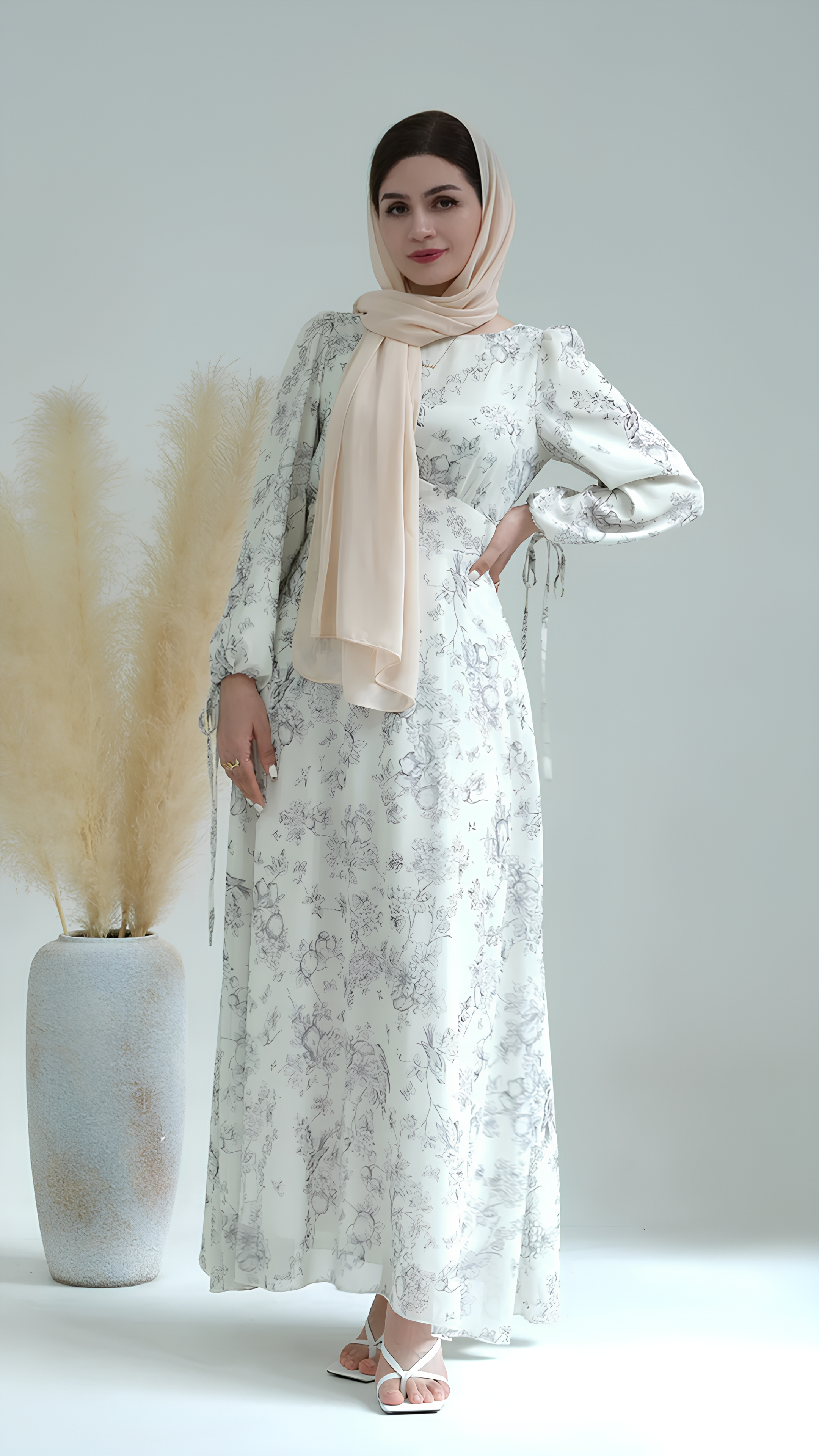 Robe Grâce Fleurie
