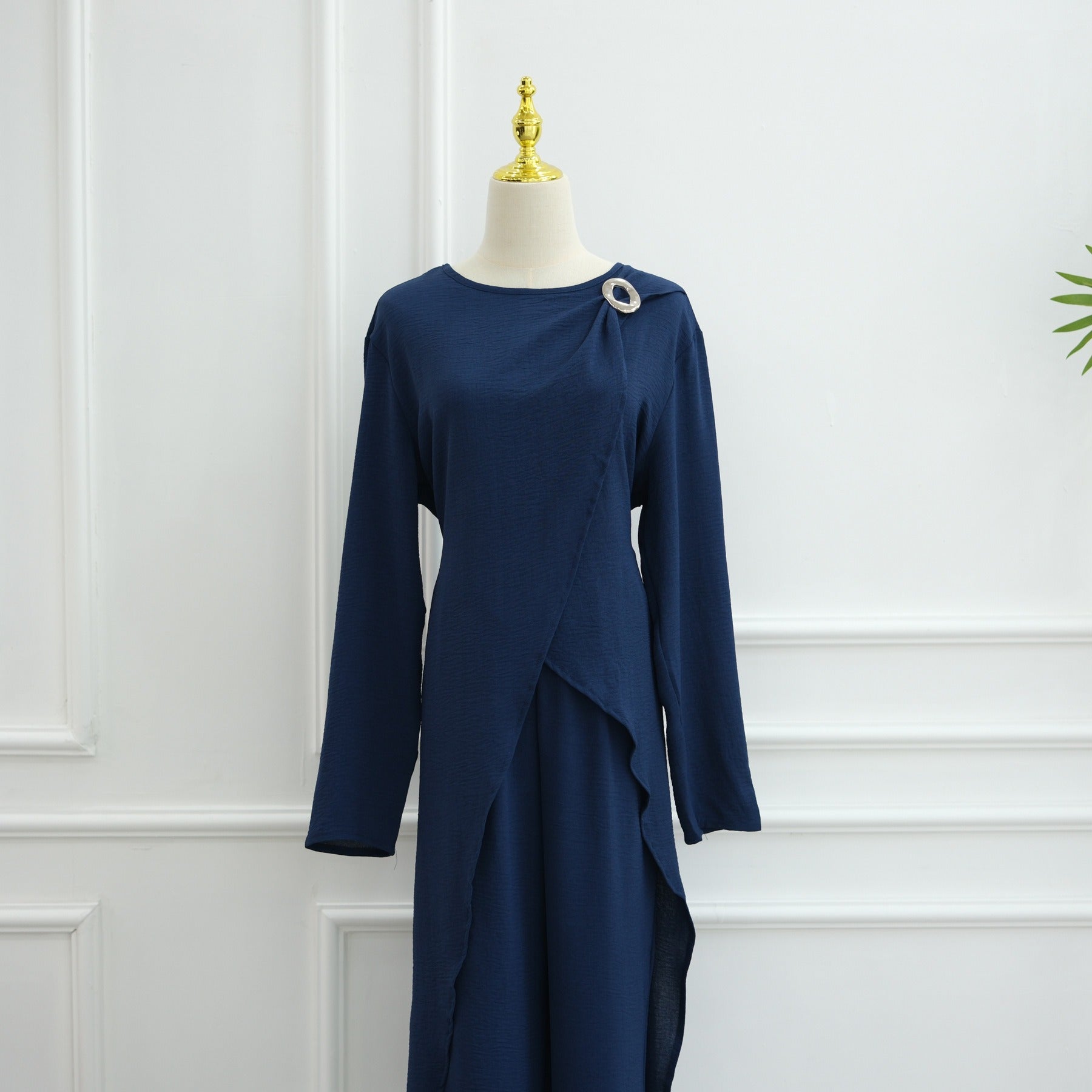 LM322 Ensemble Modeste 2 Pièces - Tenue Haut & Pantalon
