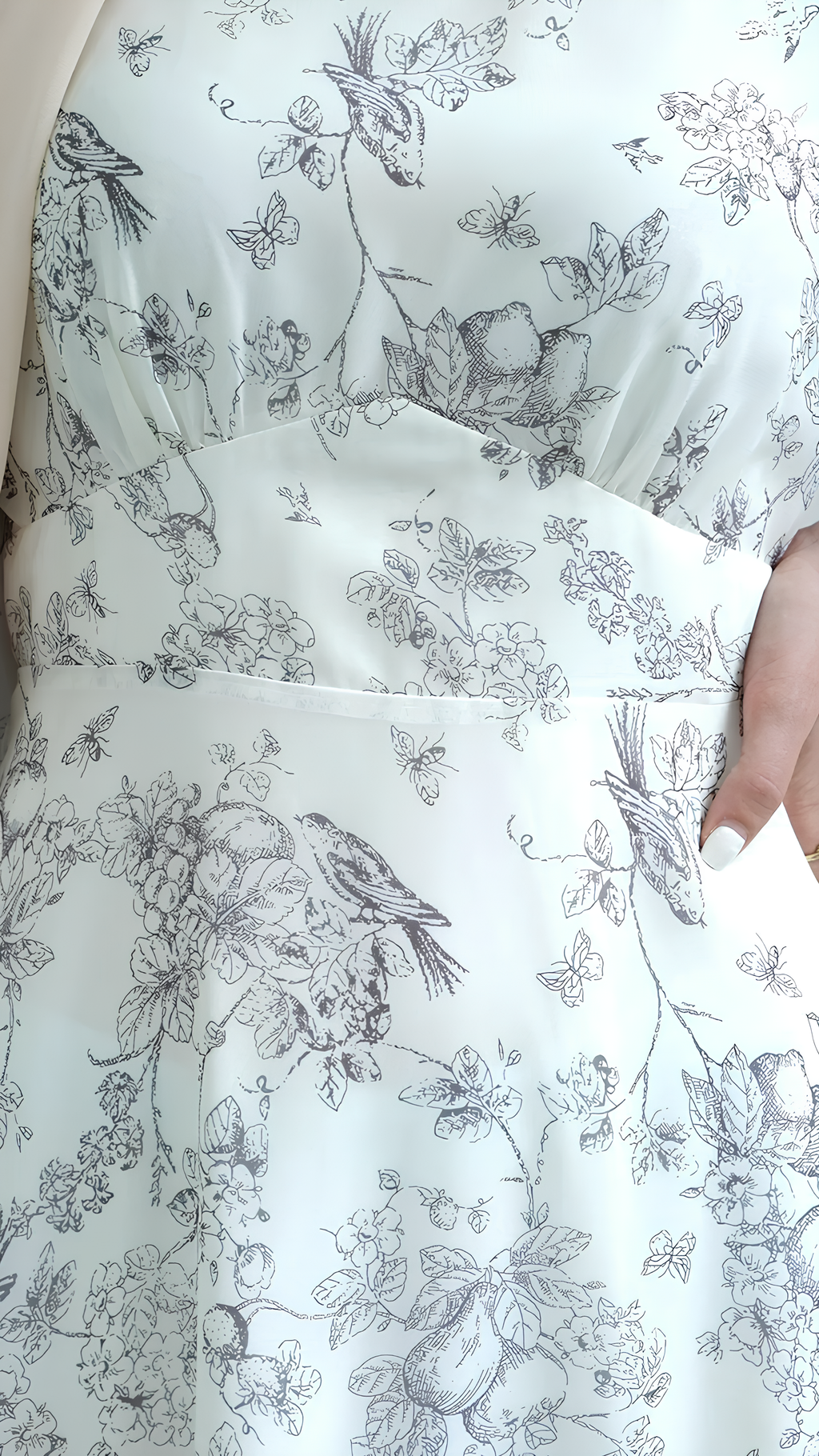 Robe Grâce Fleurie