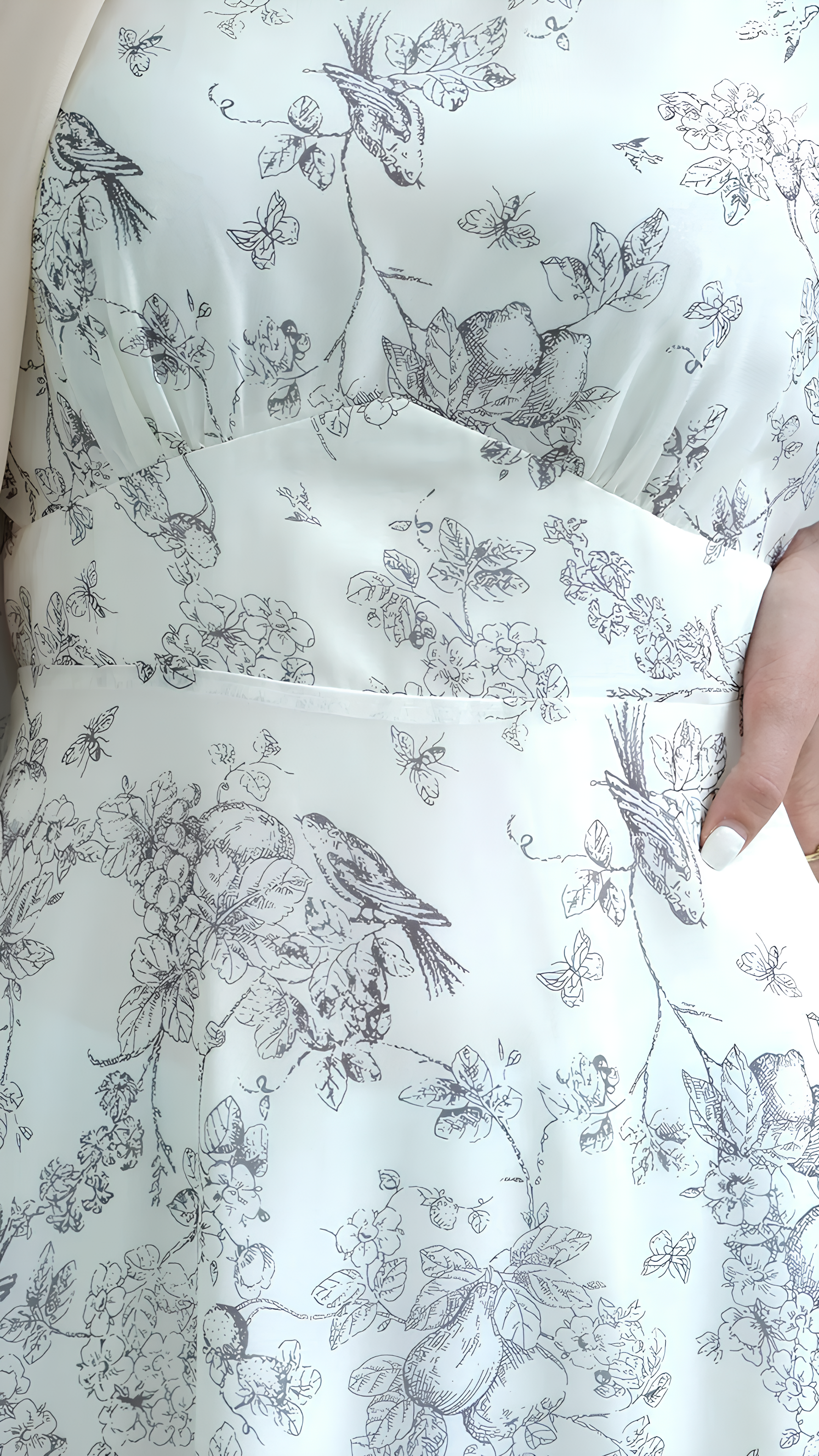 Robe Grâce Fleurie