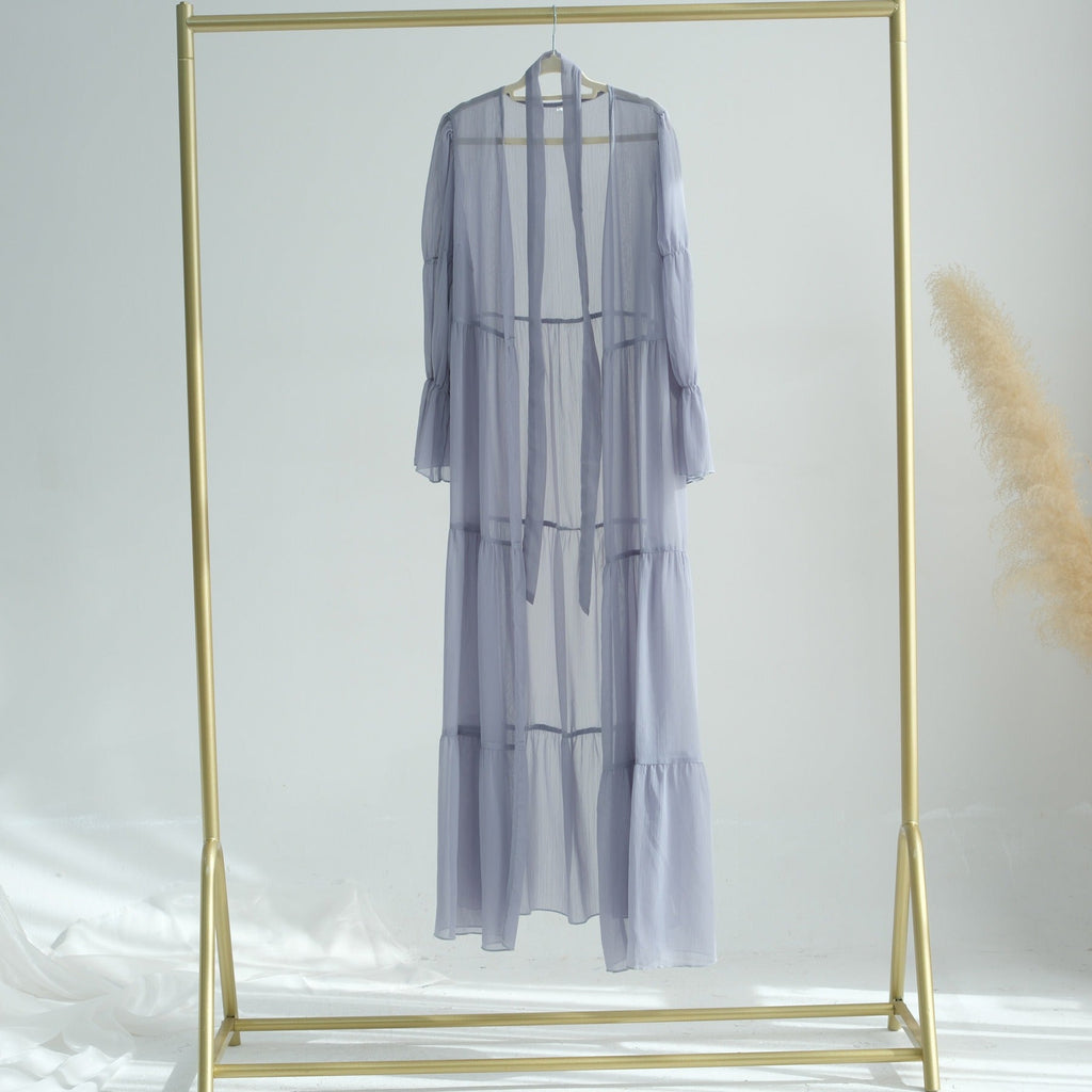 LM323 Ensemble Robe Abaya Musulmane avec Hijab - Mode Islamique Modeste
