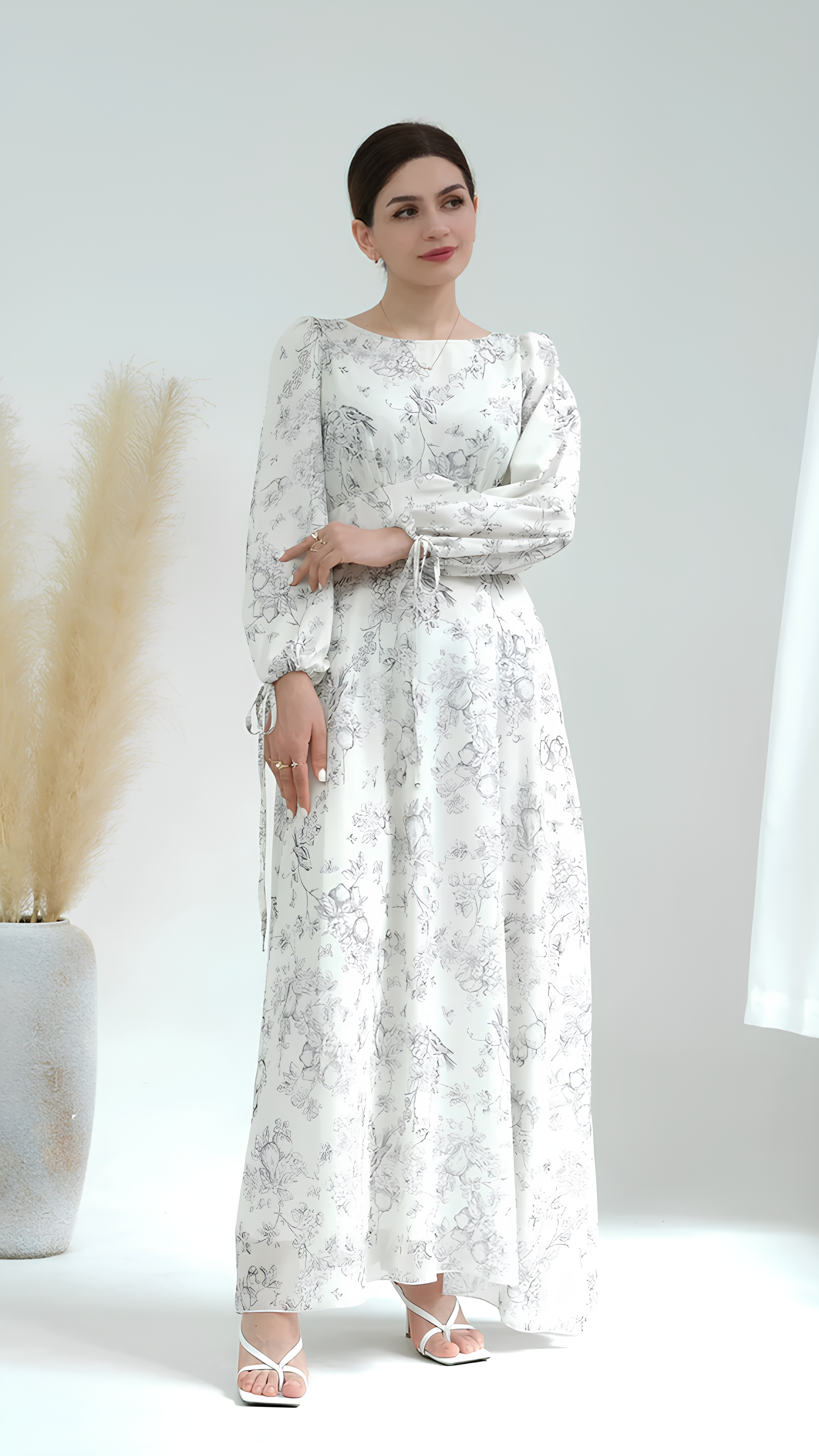 Robe Grâce Fleurie