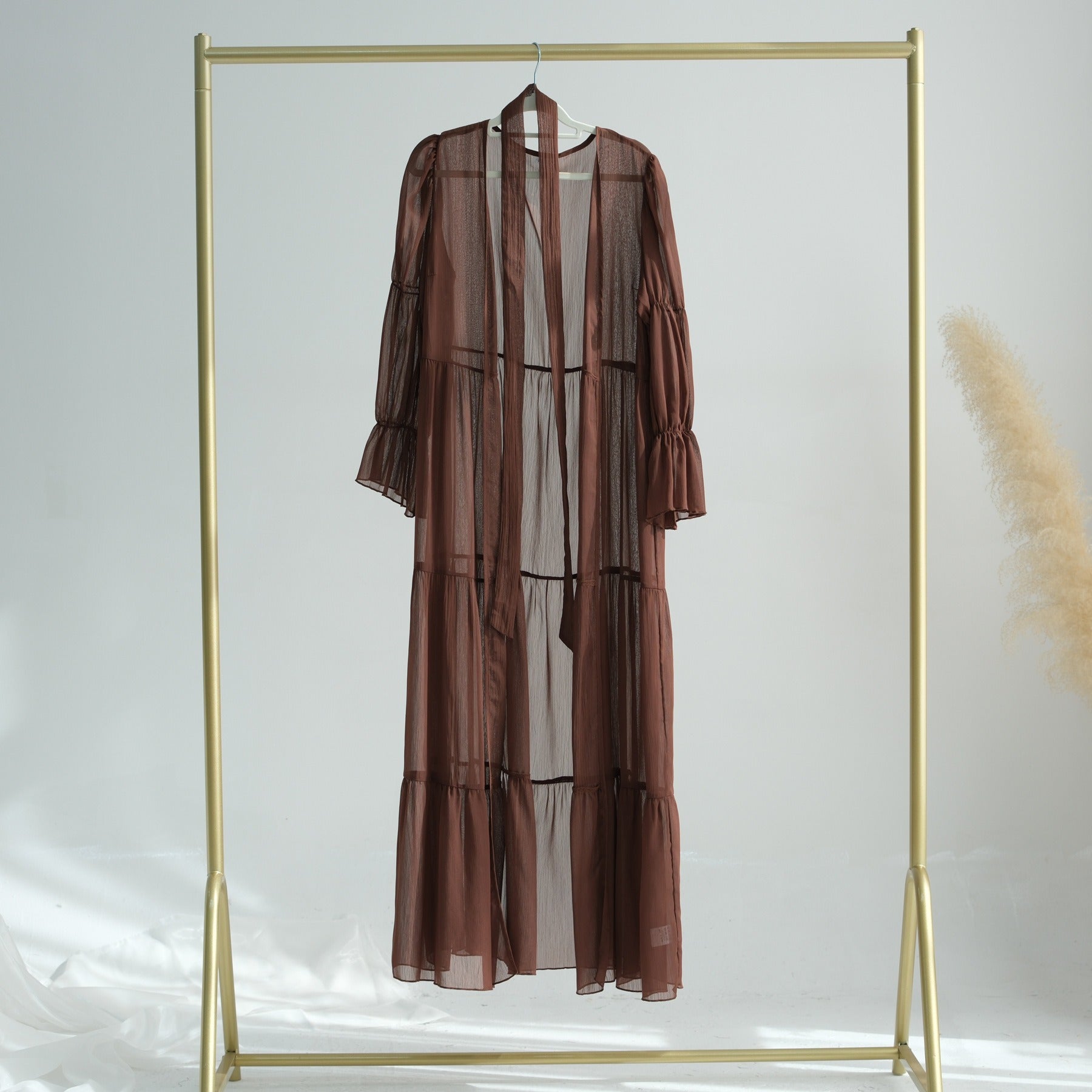 LM323 Ensemble Robe Abaya Musulmane avec Hijab - Mode Islamique Modeste