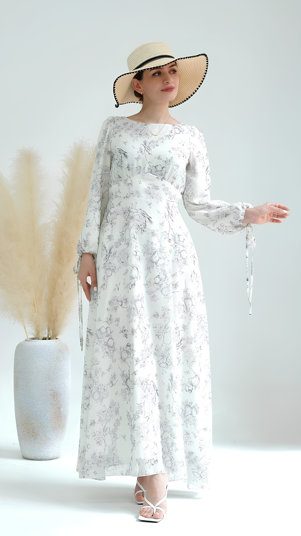 Robe Grâce Fleurie