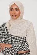 Hijab Georgette Mousseline Premium - Nude