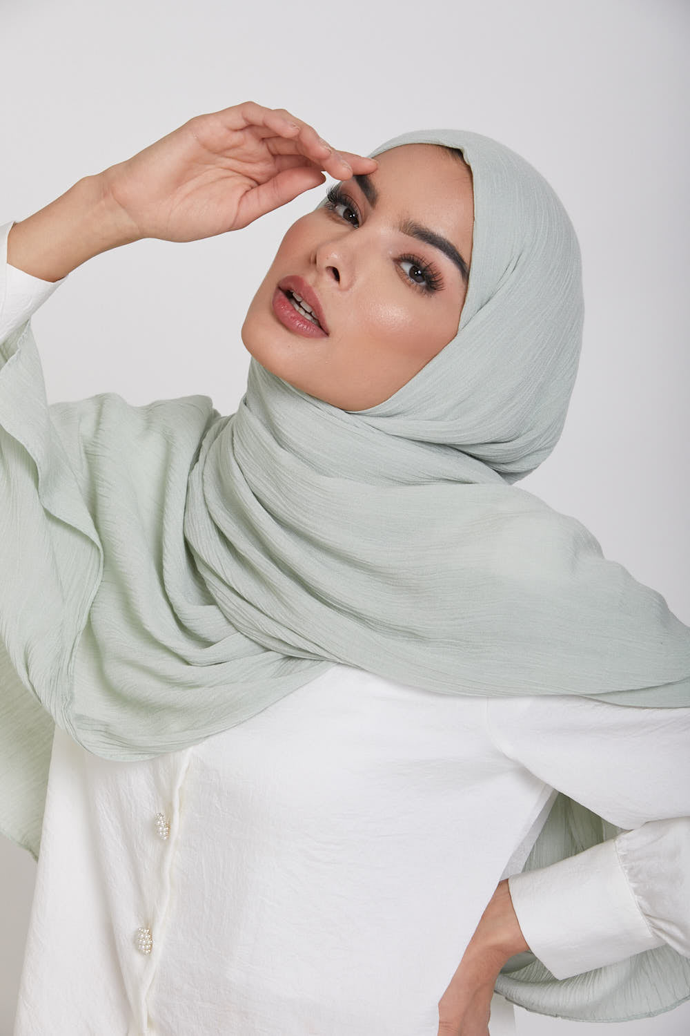 Hijab Modal Froissé - Mojito