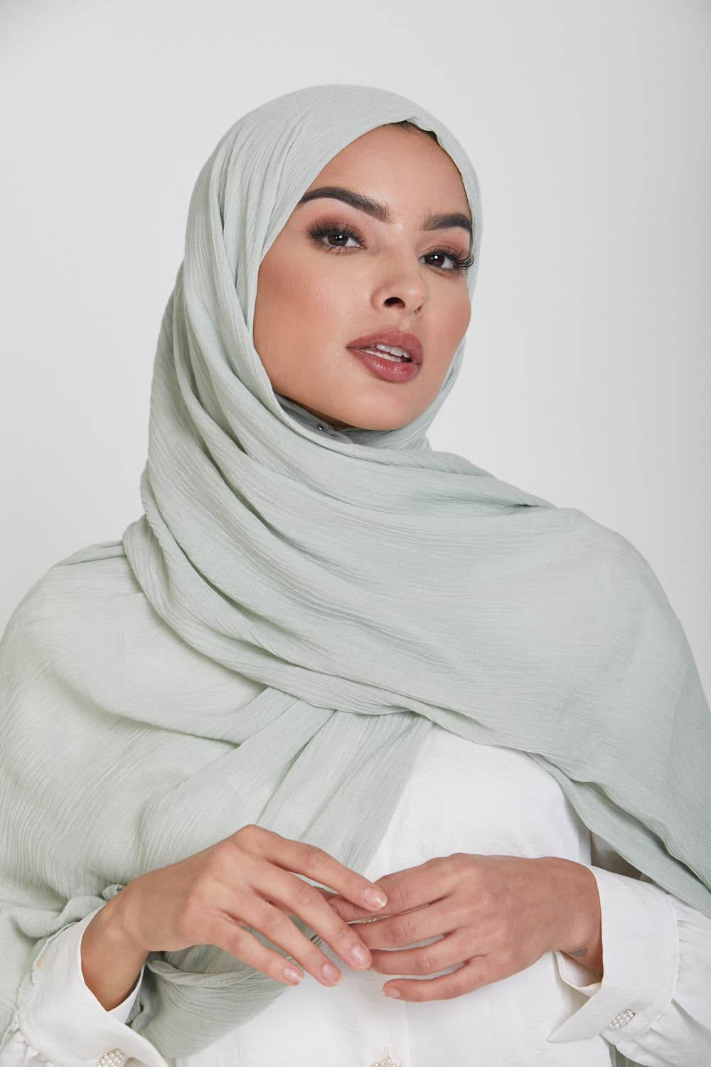 Hijab Modal Froissé - Mojito