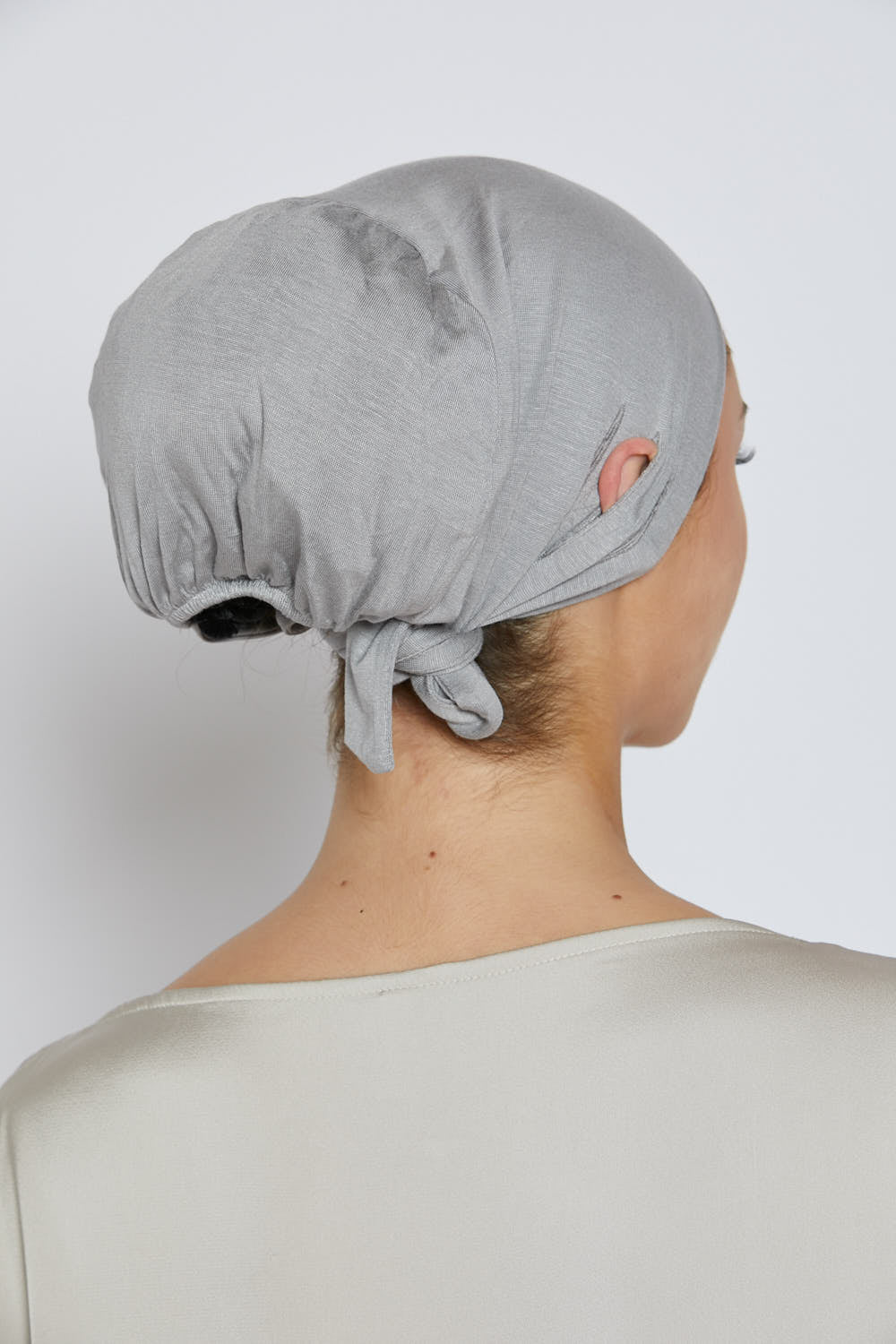 Bonnets Hijab Fente Noués Derrière