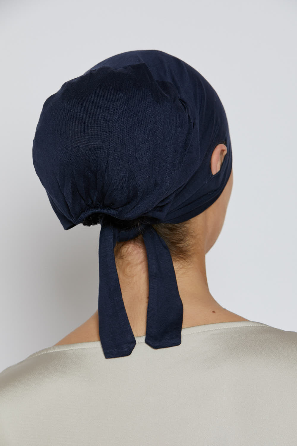 Bonnets Hijab Fente Noués Derrière