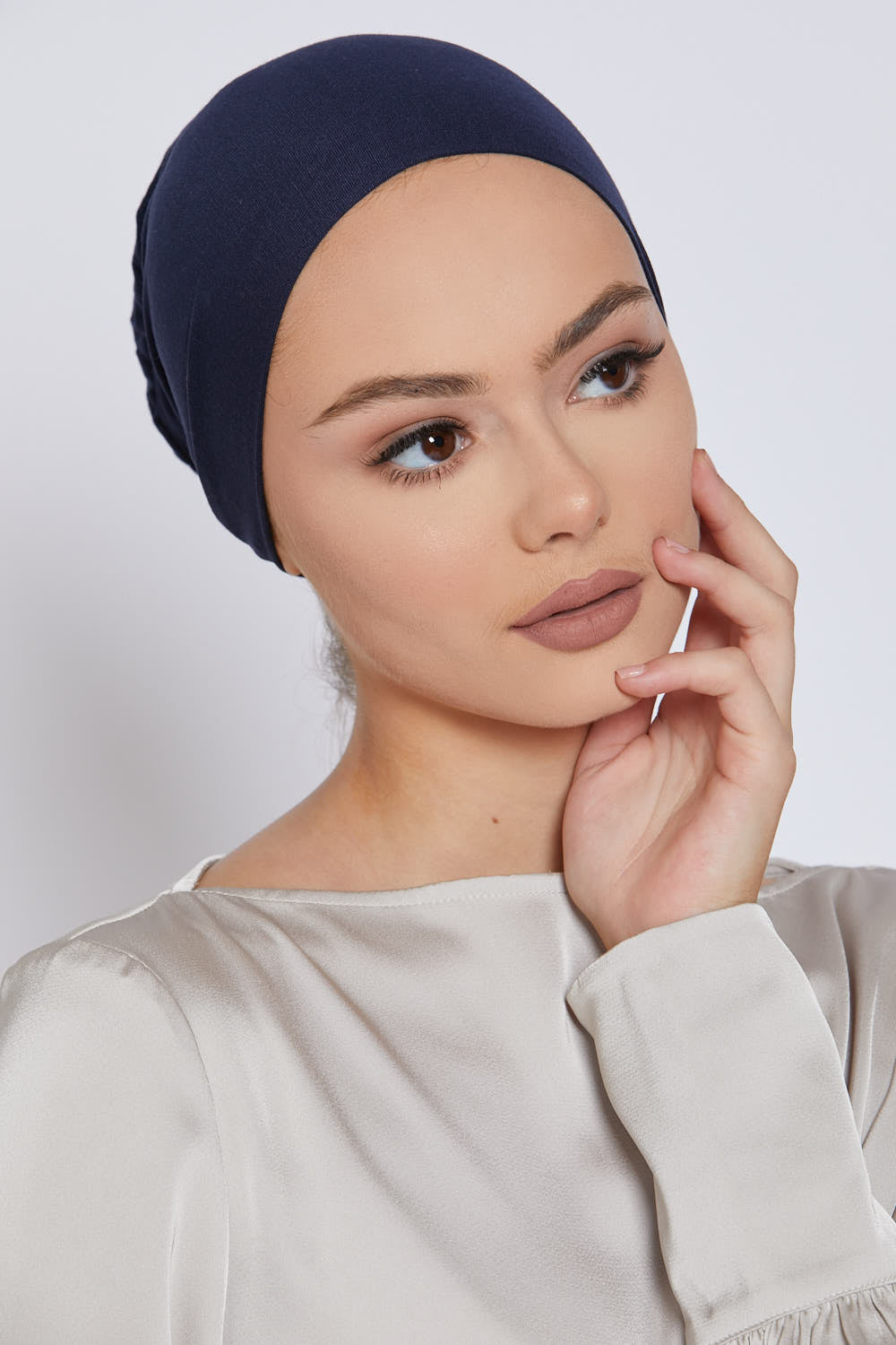 Bonnets Hijab Noués Derrière