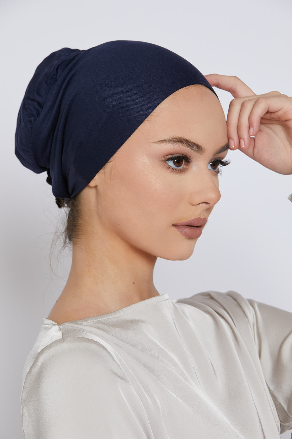 Bonnets Hijab Noués Derrière