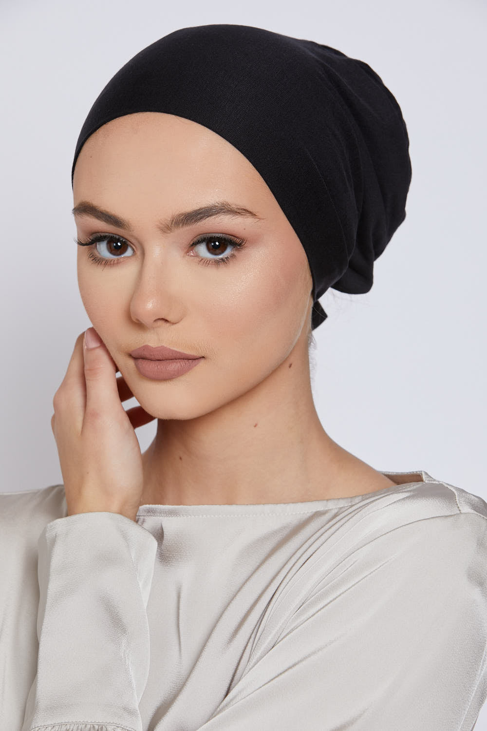 Bonnets Hijab Noués Derrière