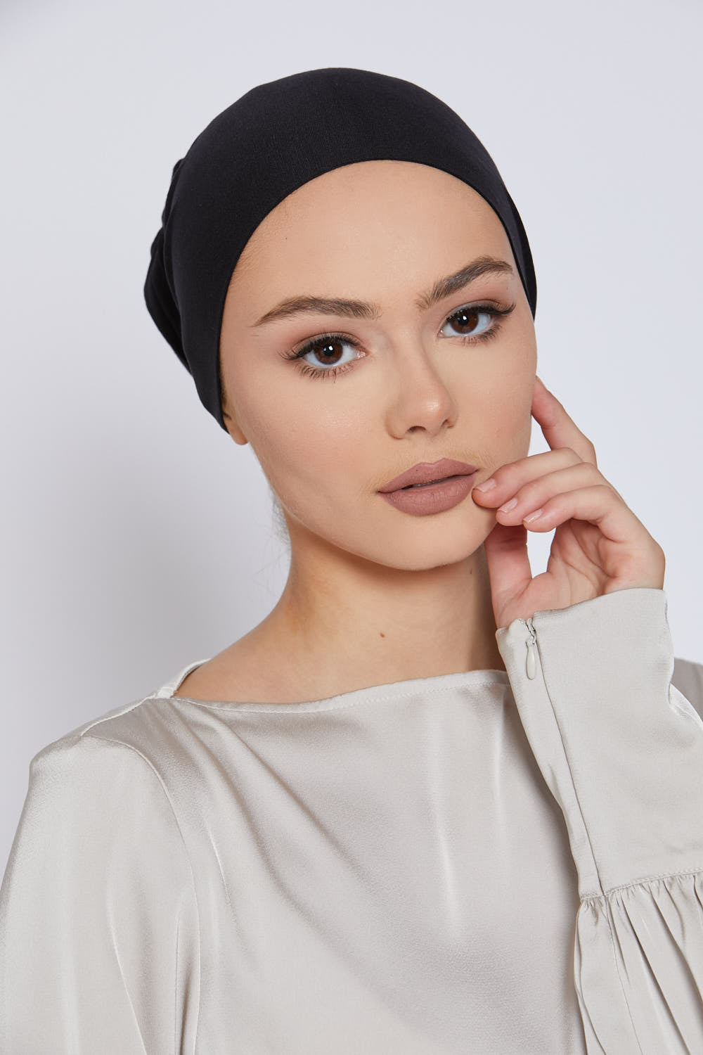 Bonnets Hijab Noués Derrière