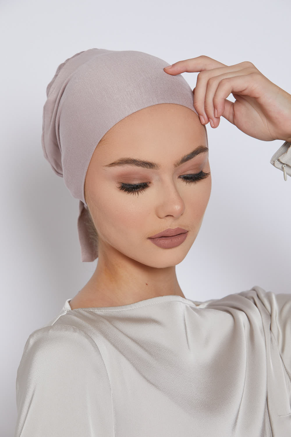 Bonnets Hijab Noués Derrière