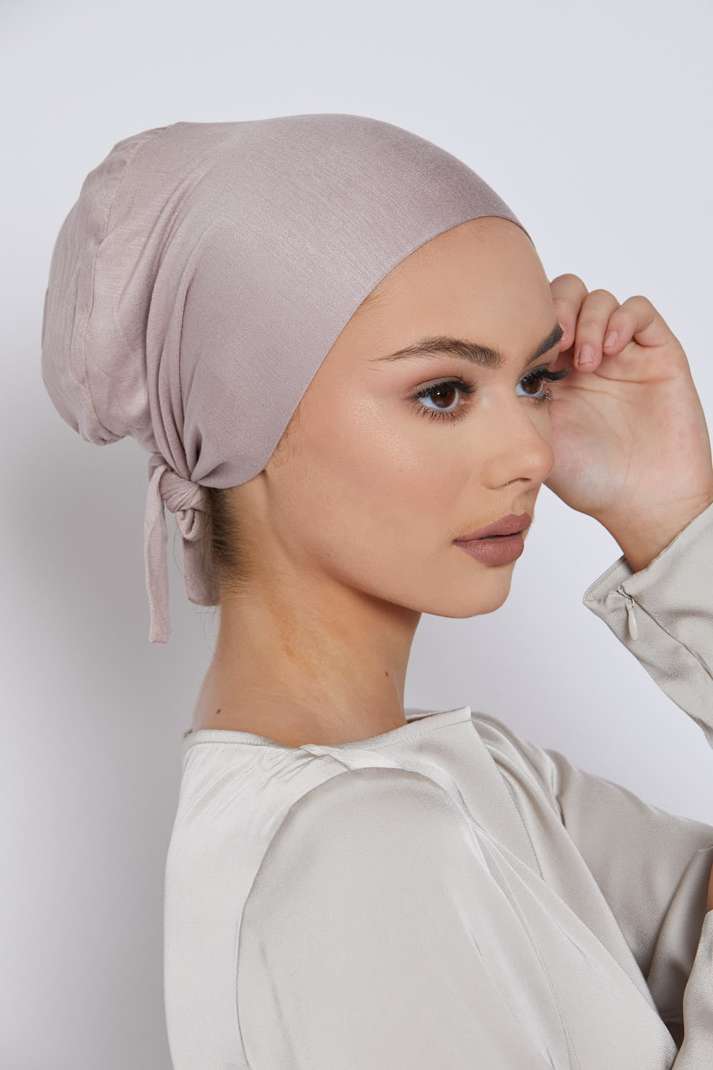 Bonnets Hijab Noués Derrière