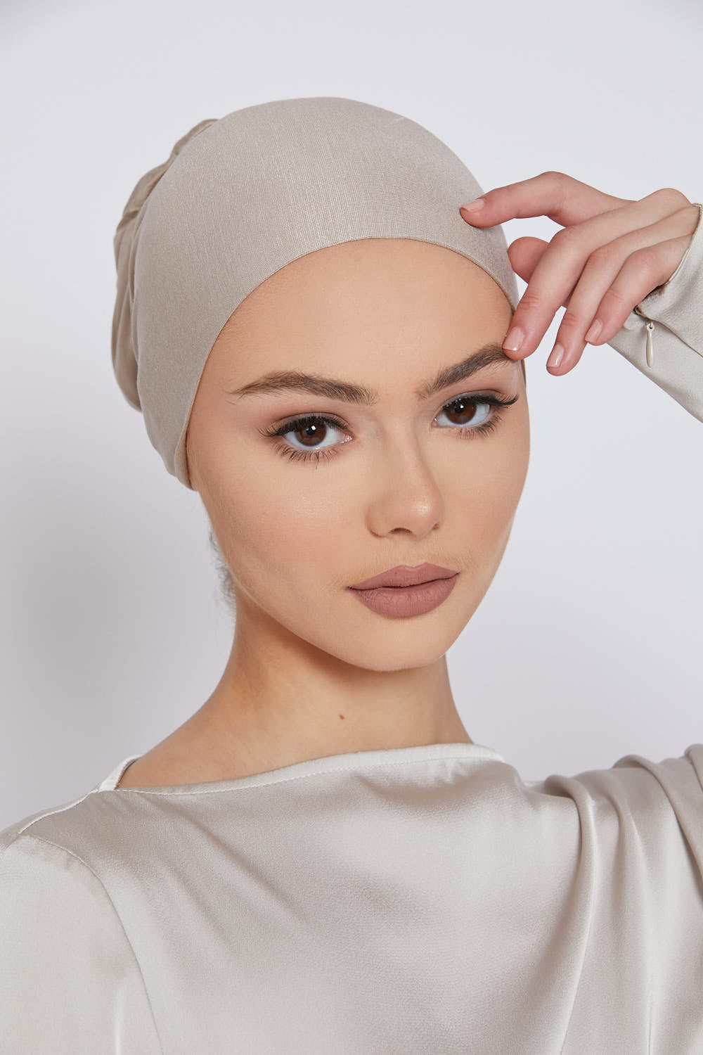 Bonnets Hijab Noués Derrière