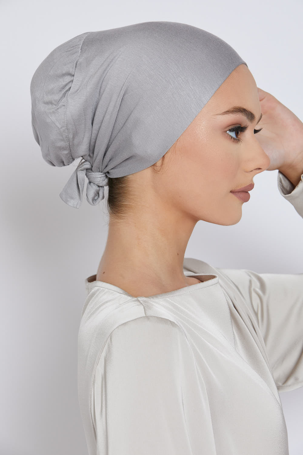 Bonnets Hijab Noués Derrière