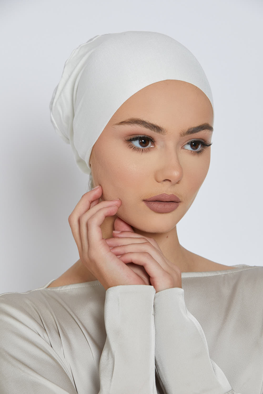 Bonnets Hijab Noués Derrière