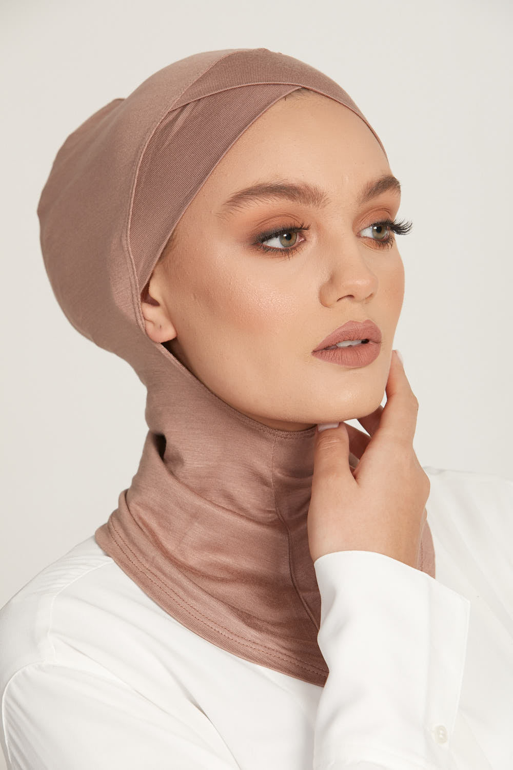 Bonnets Hijab Couverture Totale Croisés