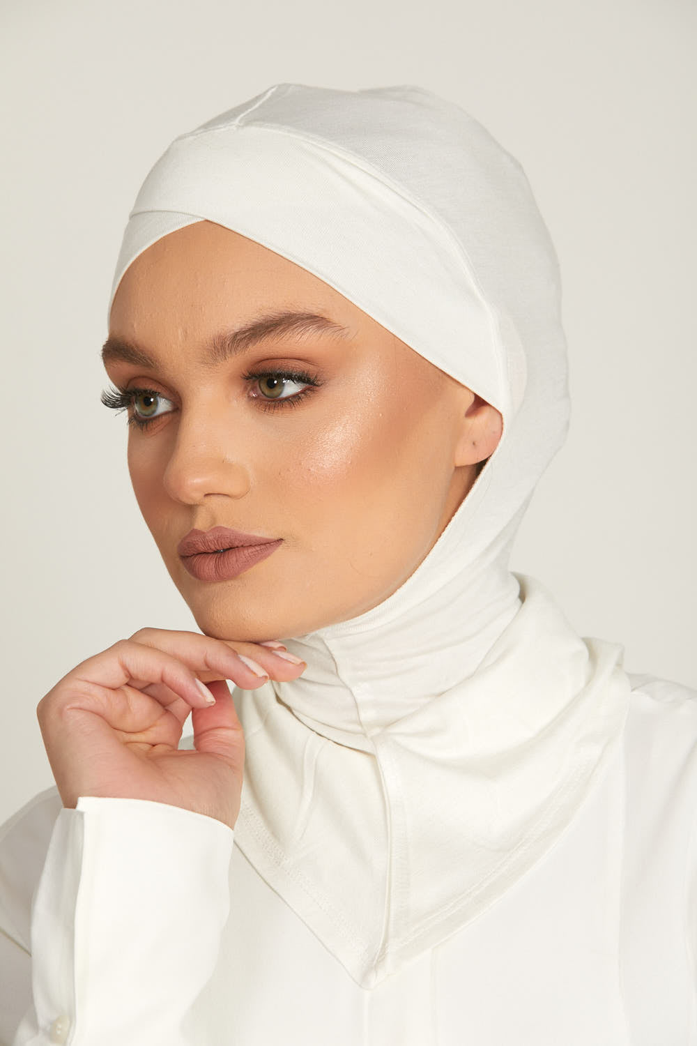 Bonnets Hijab Couverture Totale Croisés