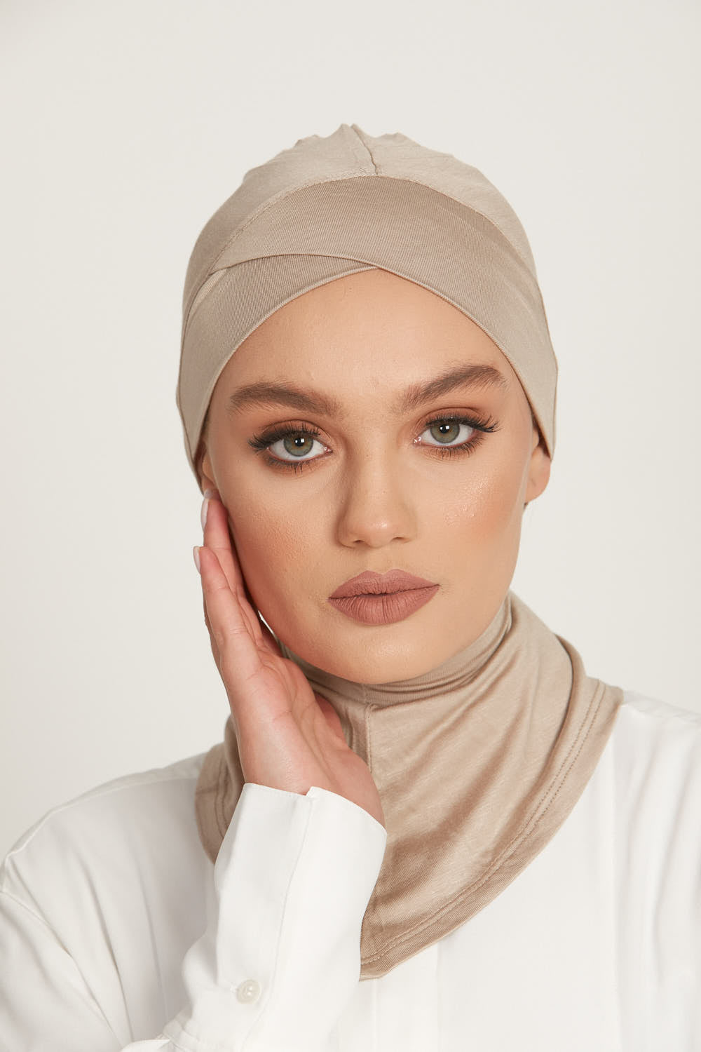 Bonnets Hijab Couverture Totale Croisés