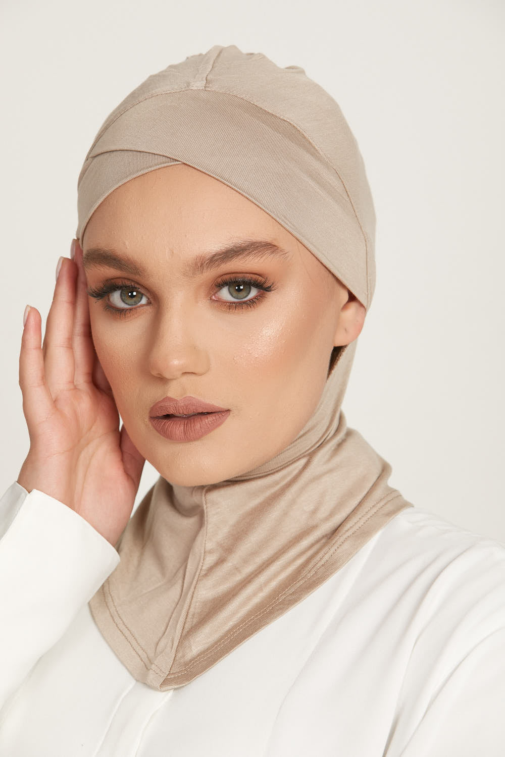 Bonnets Hijab Couverture Totale Croisés