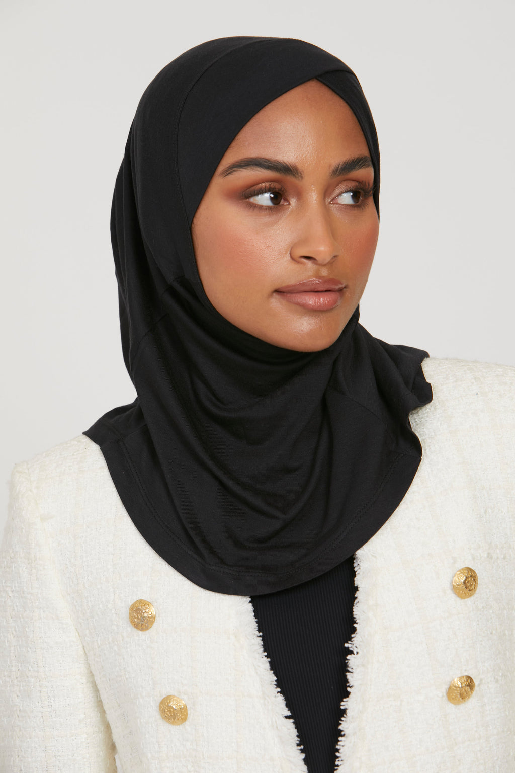 Bonnet Hijab Couverture Totale Coupe Décontractée