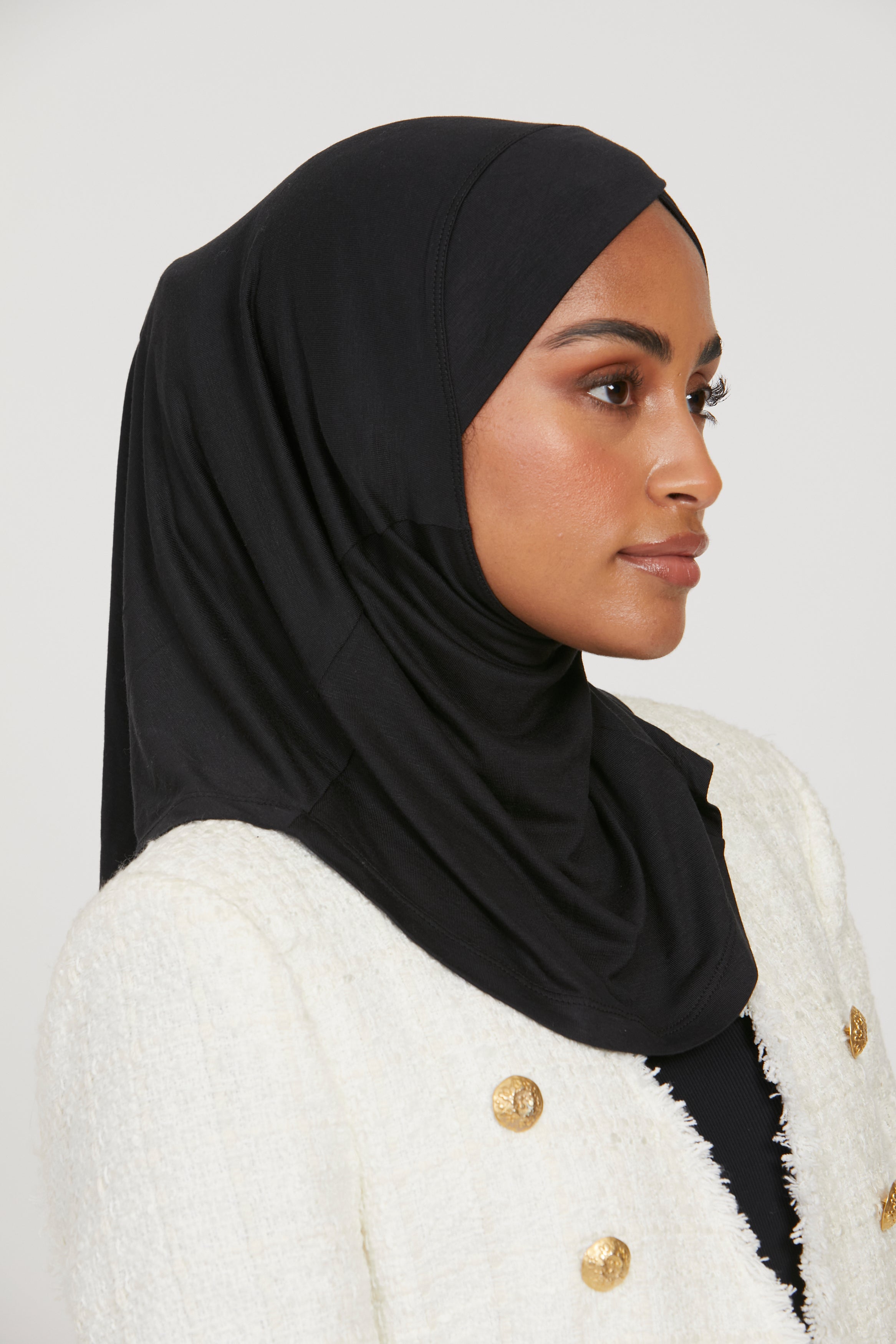 Bonnet Hijab Couverture Totale Coupe Décontractée