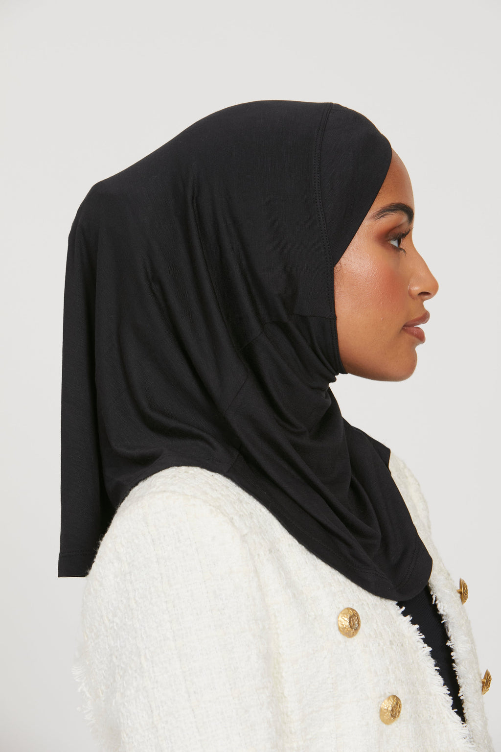 Bonnet Hijab Couverture Totale Coupe Décontractée