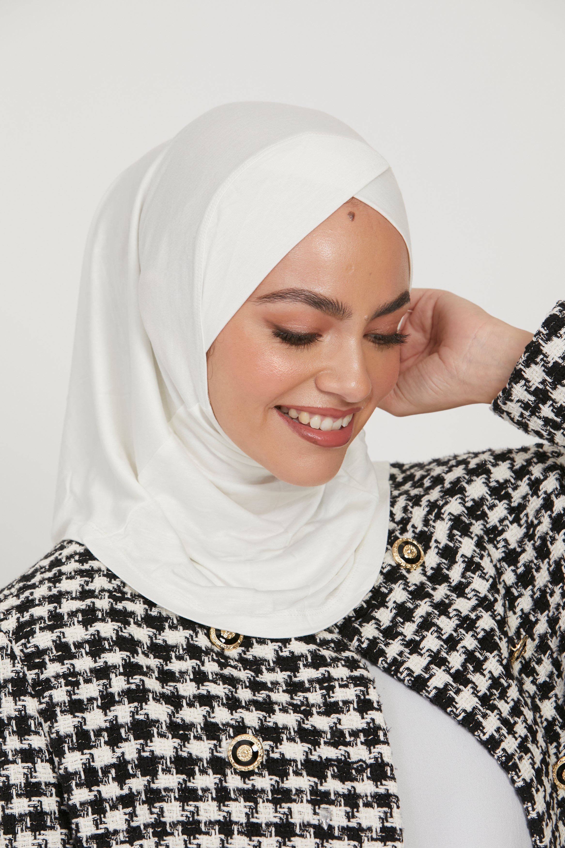 Bonnet Hijab Couverture Totale Coupe Décontractée