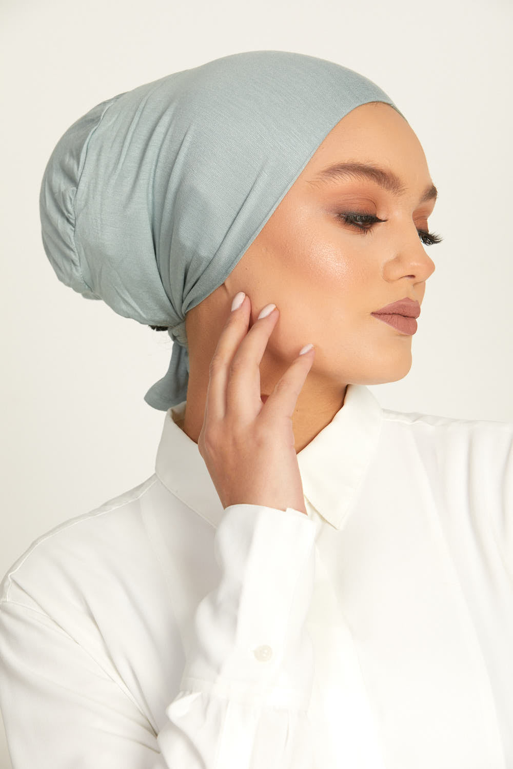 Bonnets Hijab Noués Derrière