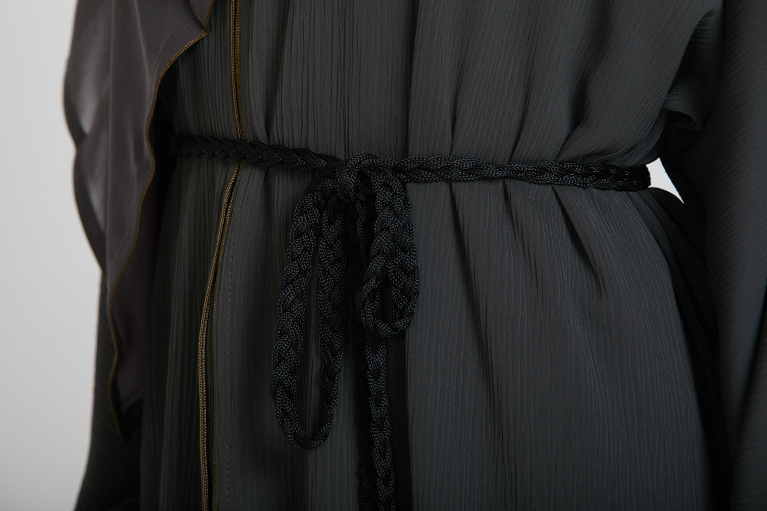 Ceinture Corde Tressée à Glands