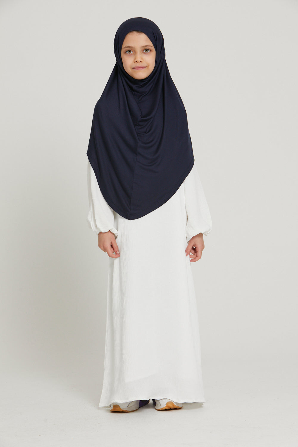 Khimar Jersey Premium Filles Junior - Marine