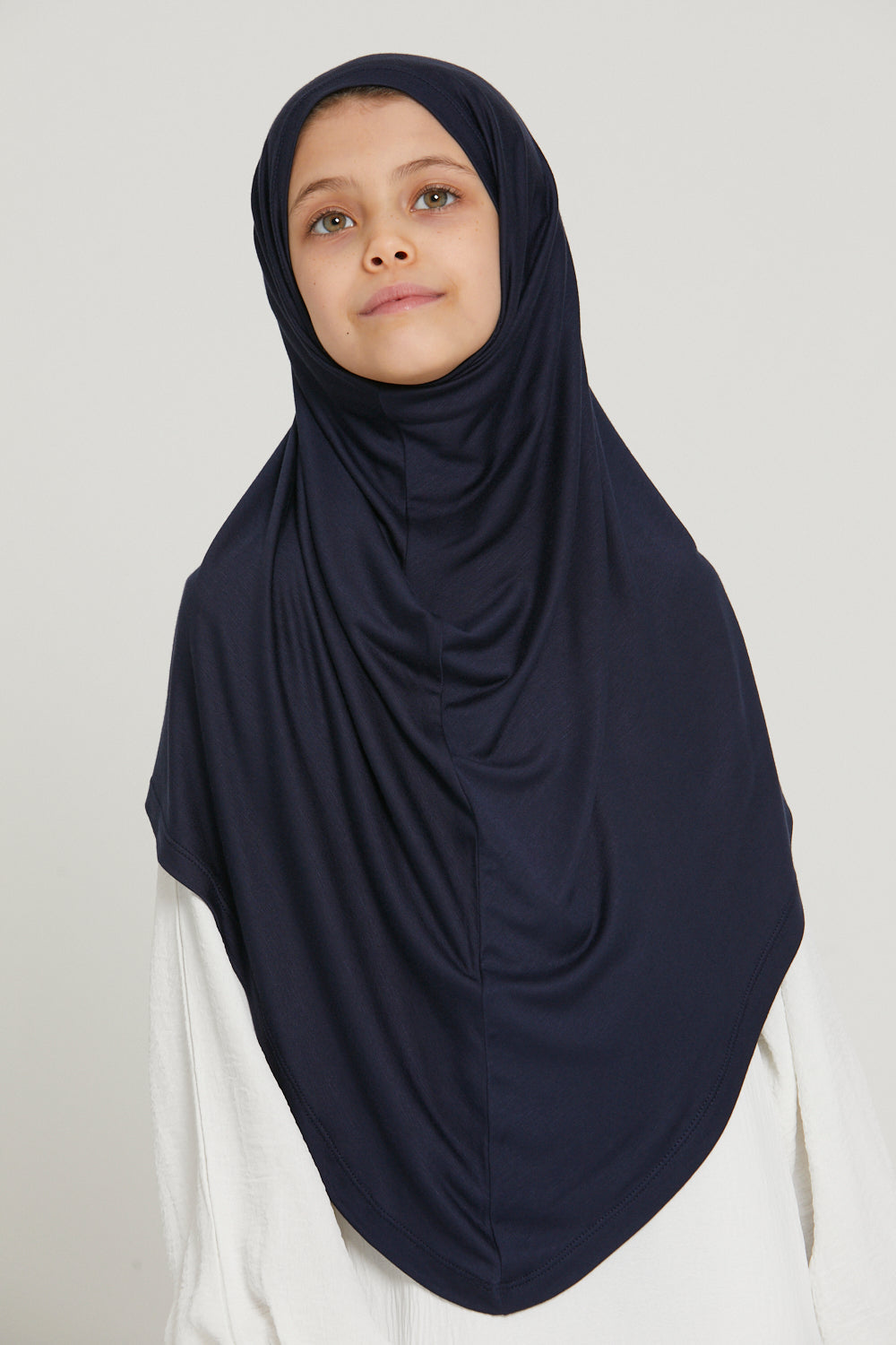 Khimar Jersey Premium Filles Junior - Marine