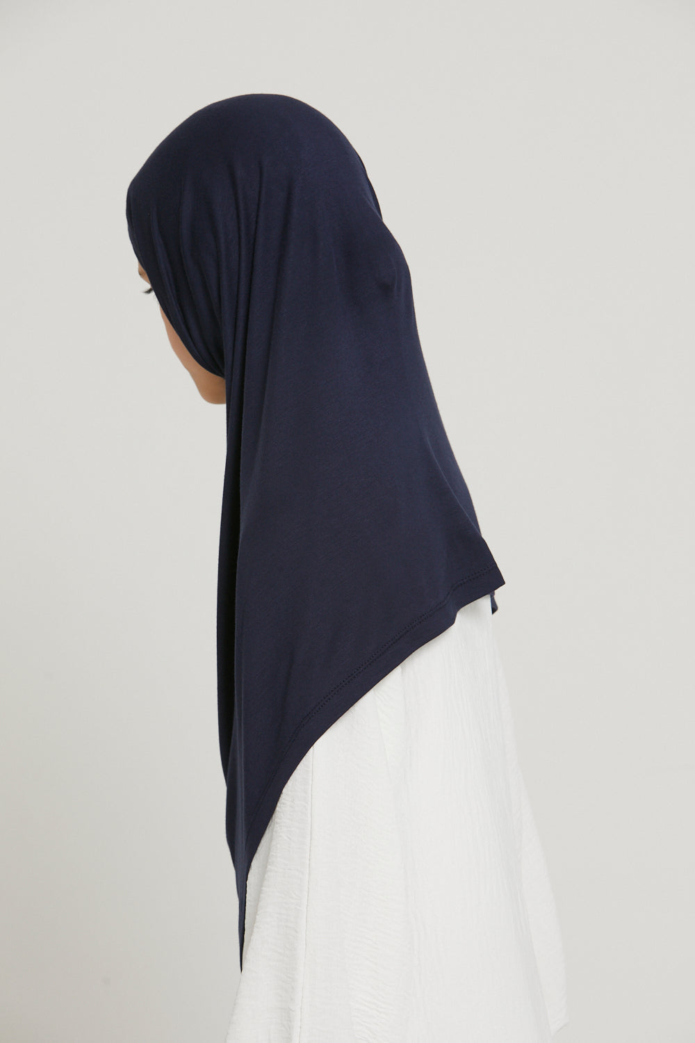 Khimar Jersey Premium Filles Junior - Marine