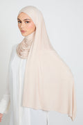 Hijab Jersey Crème Pierre de Lune
