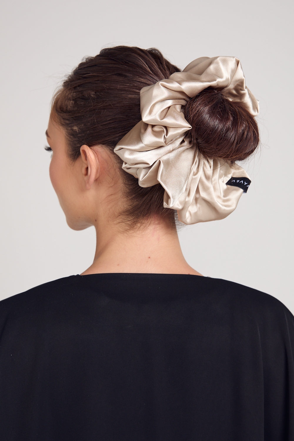 Chouchou Volumateur Satin - Nude