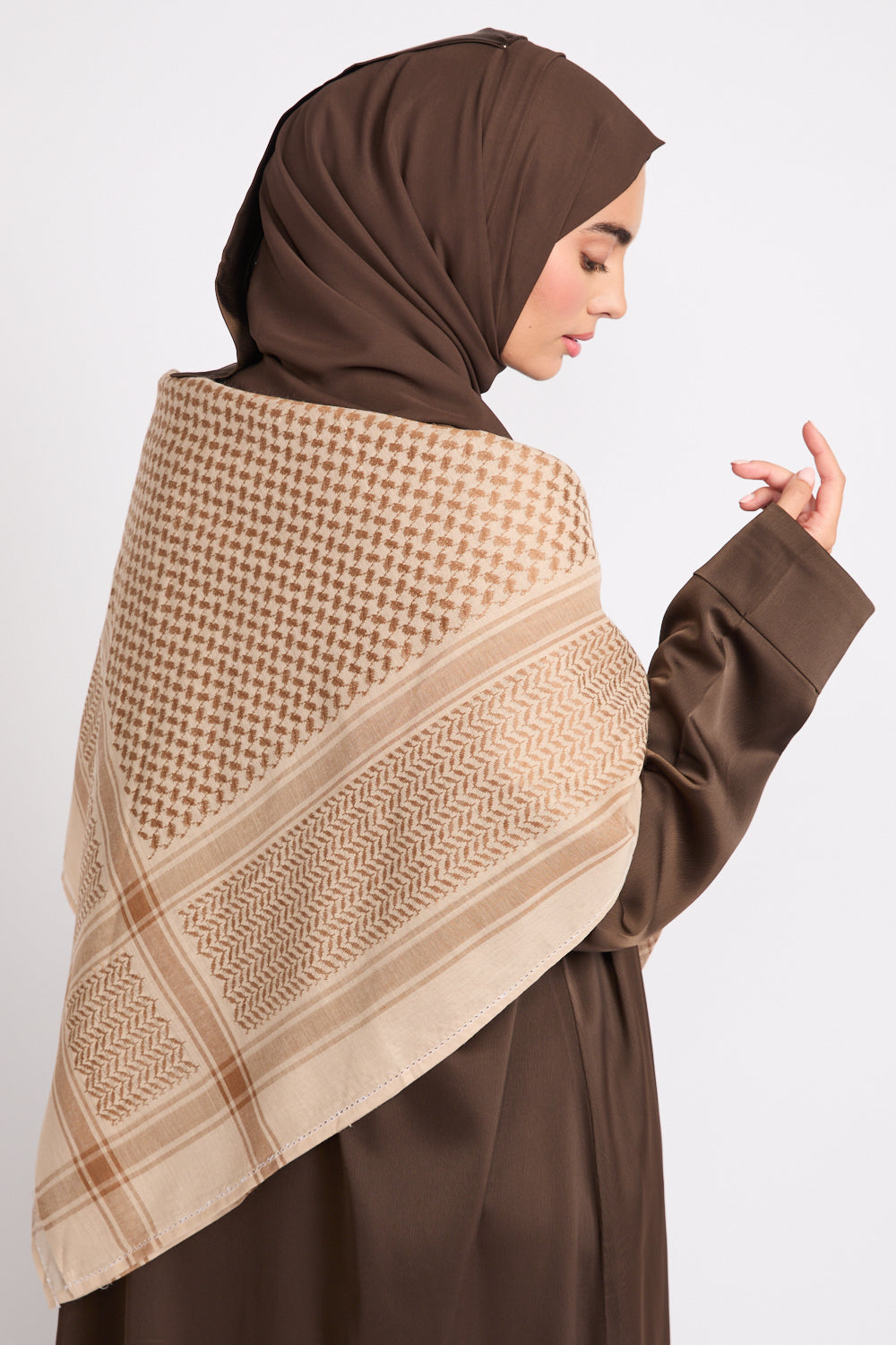 Foulard Keffieh - Dune de Sable Arabique