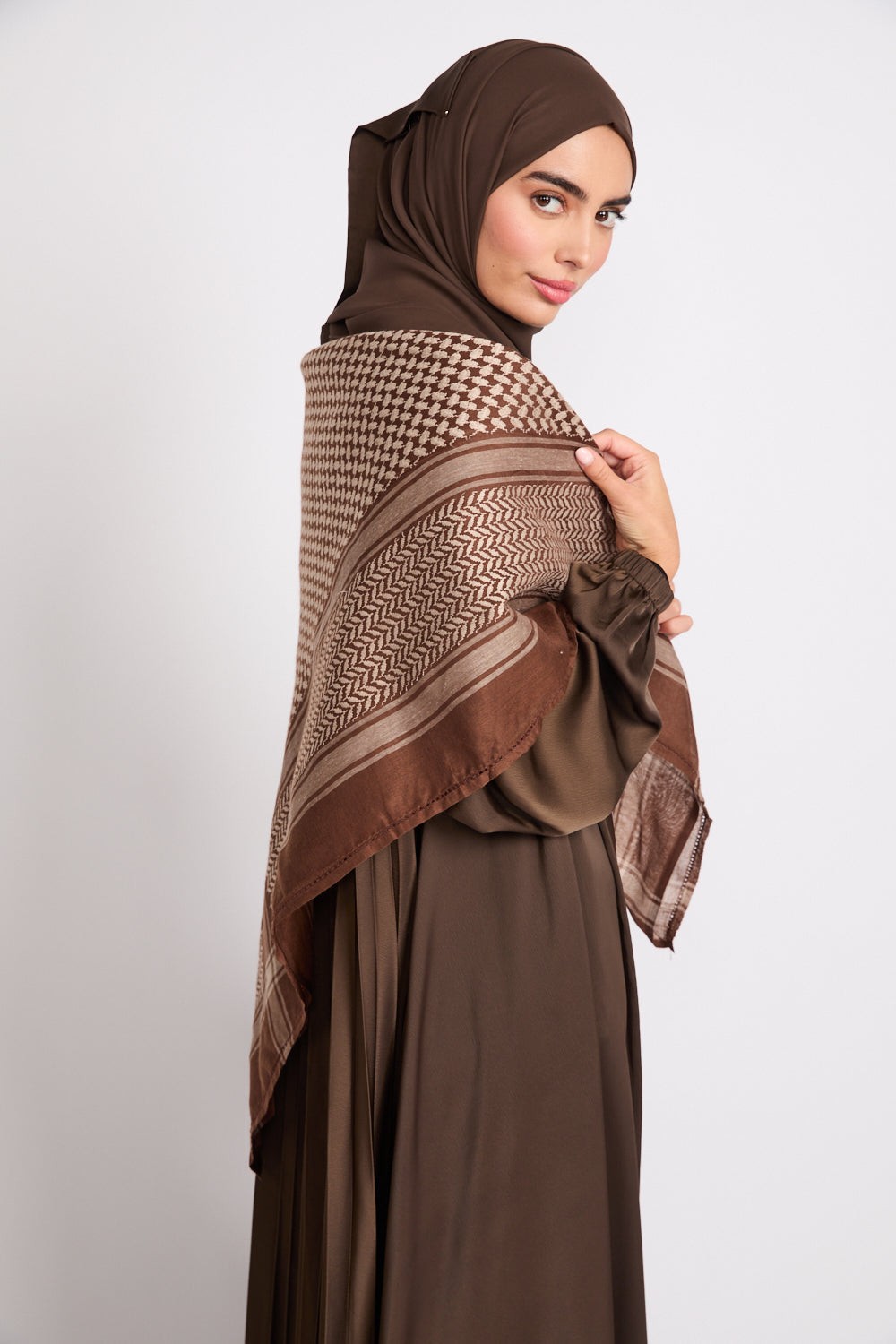 Foulard Keffieh - Cappuccino