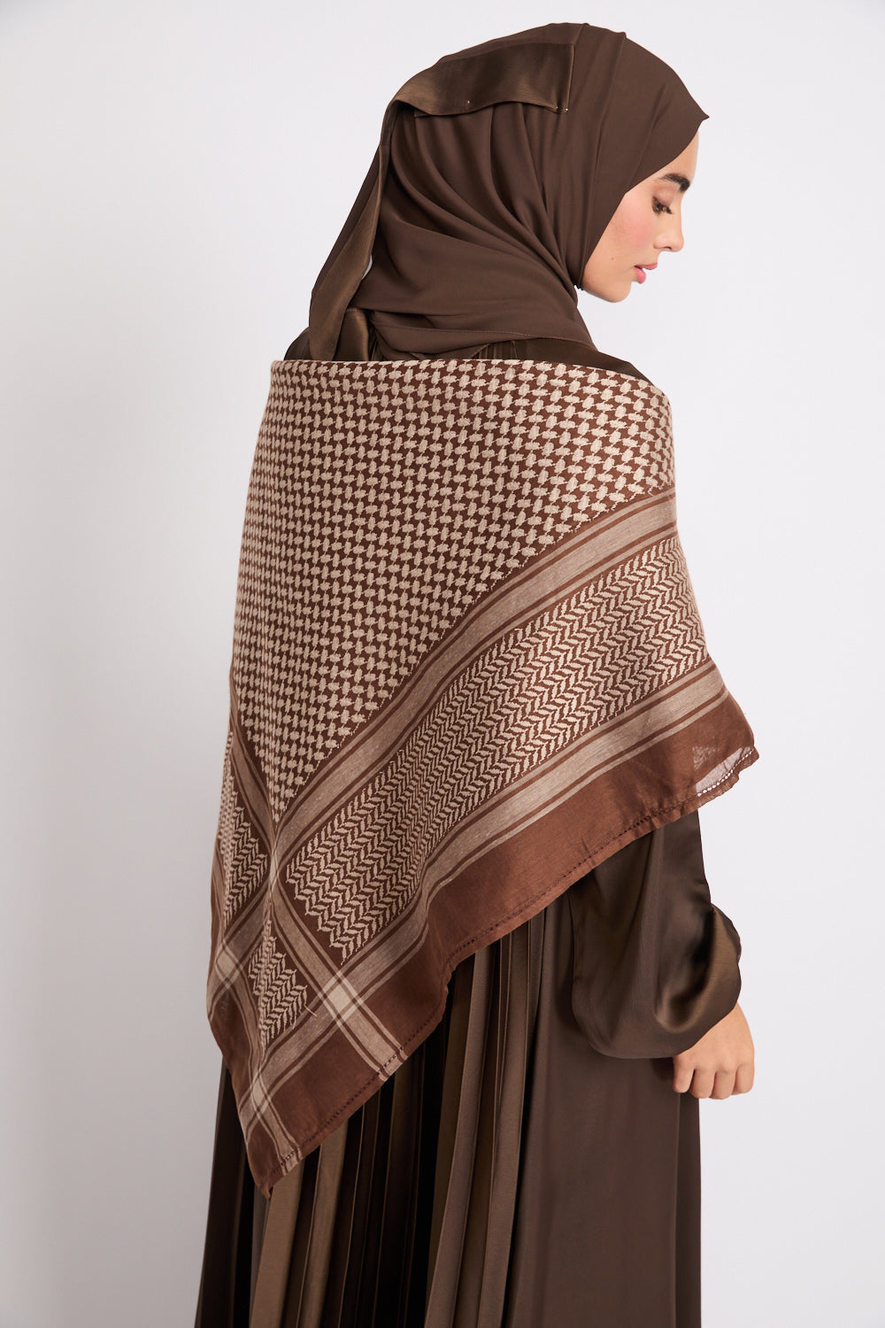 Foulard Keffieh - Cappuccino
