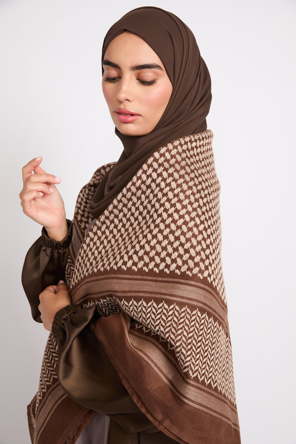 Foulard Keffieh - Cappuccino