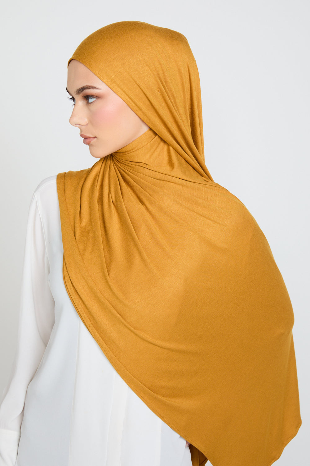 Hijab Jersey Safran Doré