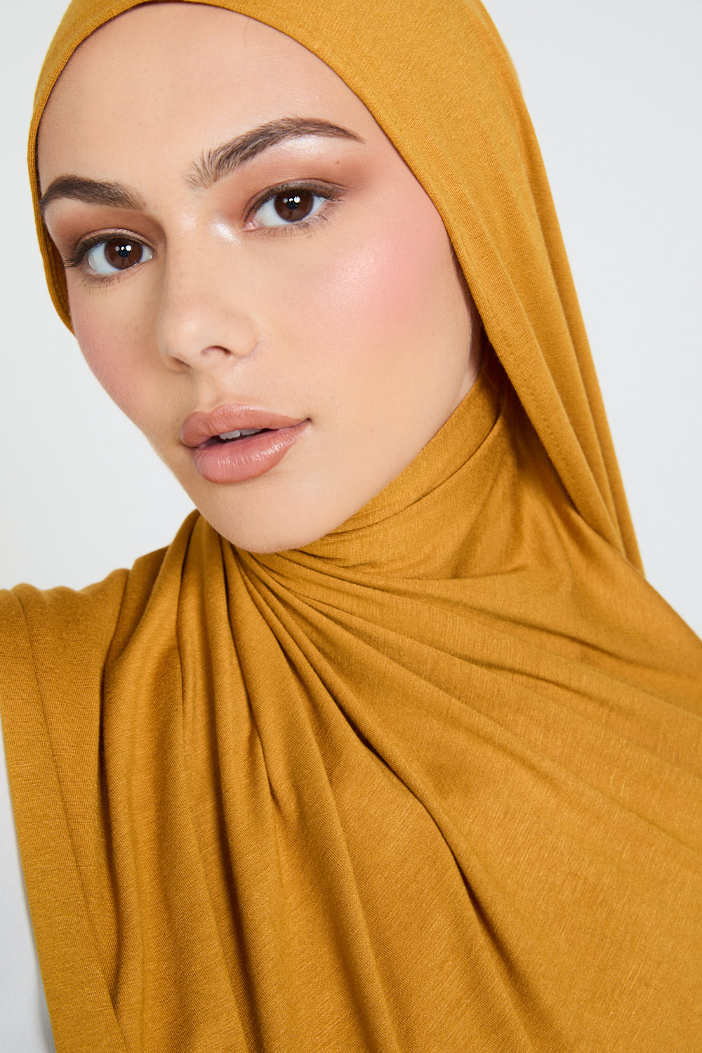 Hijab Jersey Safran Doré