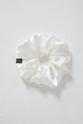 Chouchou Volumateur Satin - Blanc